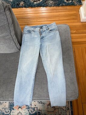 Rewash Light Wash Boyfriend Jeans - Light Blue